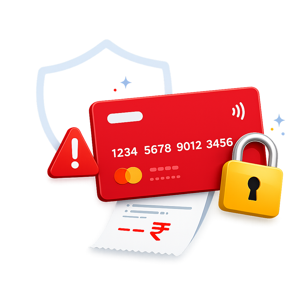 Lost or stolen debit or credit card
