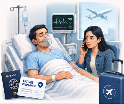 Medical emergency outside home country
