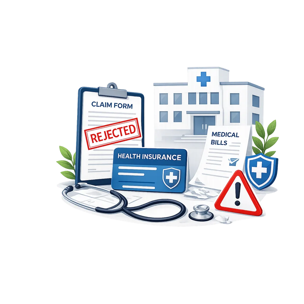 Health insurance claim rejection and appeal guidance